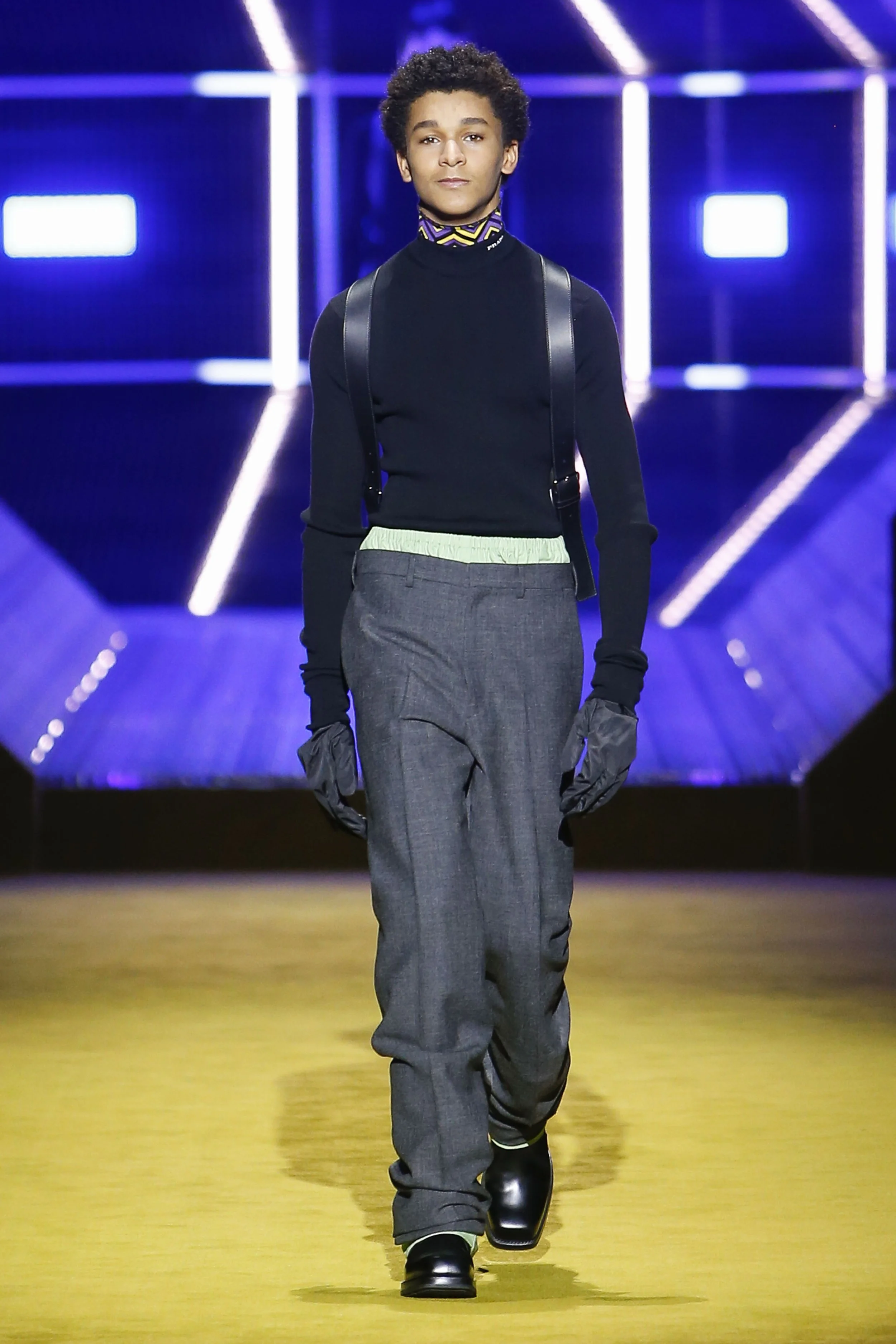 2022 aw prada スラックス Prada A/W 22 Menswear | SHOWstudio